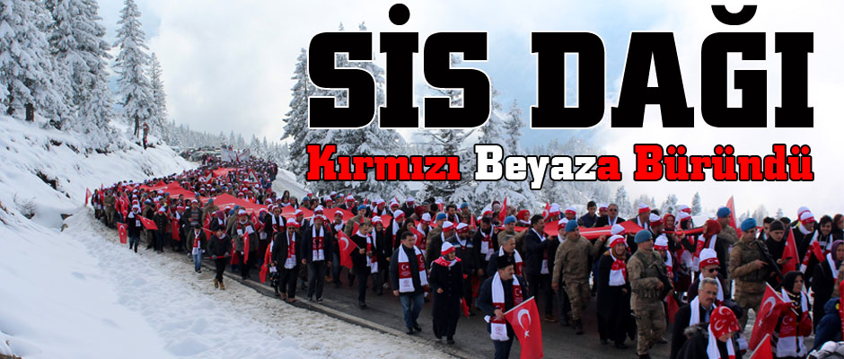Sarkam ehitleri 2 bin 200 rakml Sis Da'nda anld 