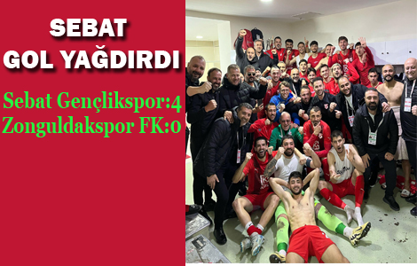 Sebat Genlik Spor durdurulamyor.