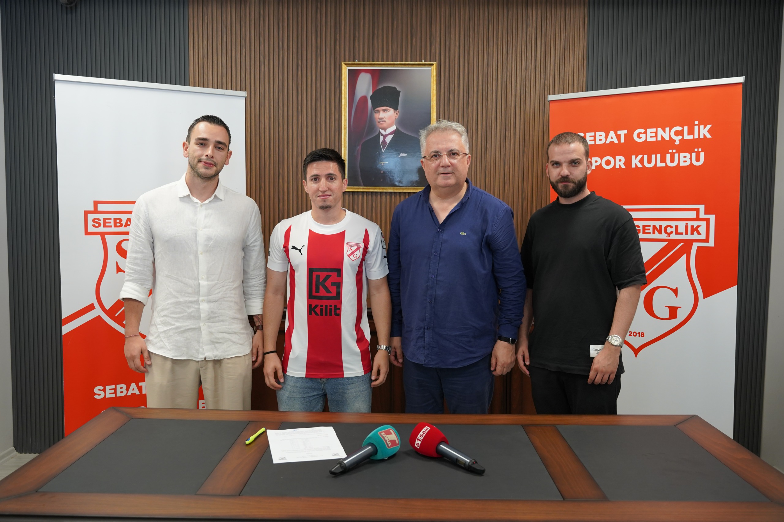 Sebat Gençlik Spordan Orta Sahaya Tecrübeli Takviye