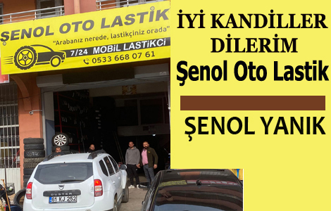 �ENOL YANIK'TAN KAND�L KUTLAMASI