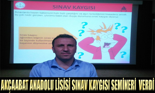 SINAV KAYGISI MOTVASYON SEMNER VERLD.

