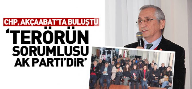 Sorumlusu AK Parti'dir

