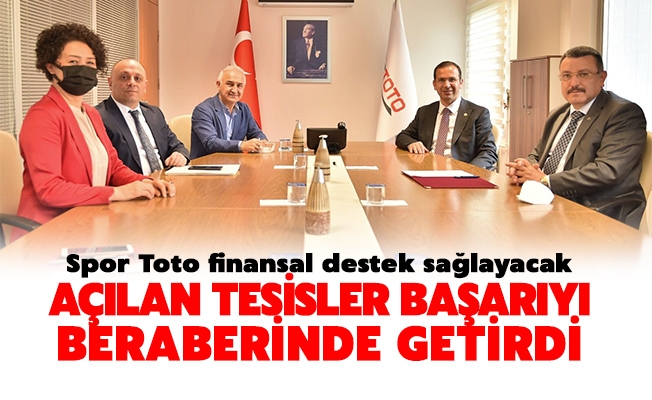 Spor Toto, Mehmet Akif Ersoy Spor Tesisine finansal destek sağlayacak