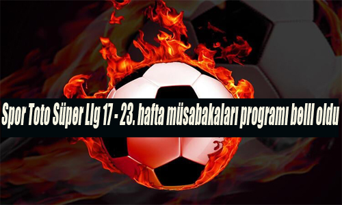 SPER LG'DE 17-23. HAFTA PROGRAMLARI AIKLANDI