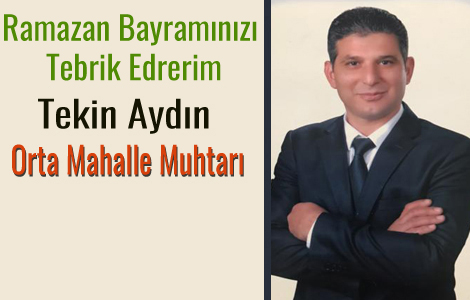 TEKN AYDIN'DAN BAYRAM MESAJI