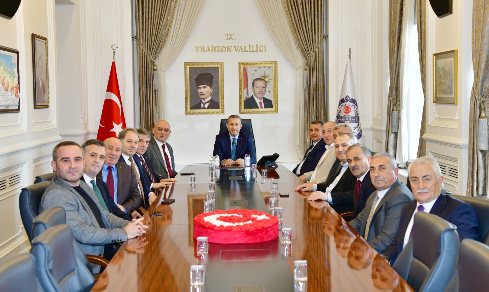 TESOB heyetinden Vali Şahin’e ziyaret