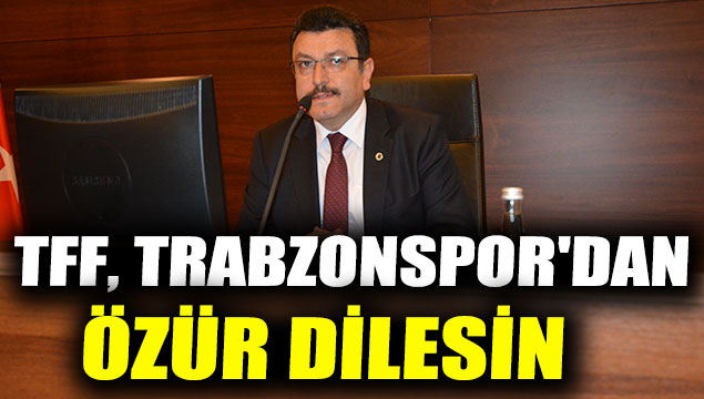 TFF, Trabzonspor'dan zr dilesin
