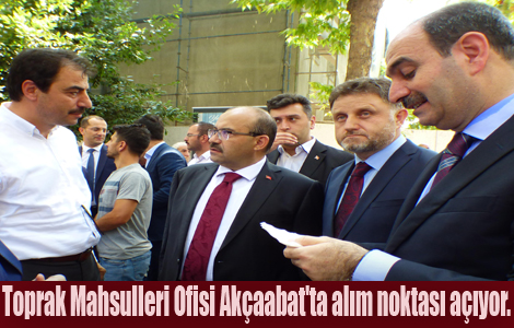 Toprak Mahsulleri Ofisi Akçaabat'ta alım noktası açıyor.