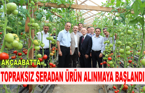 Topraksz seradan rn alnmaya baland.
