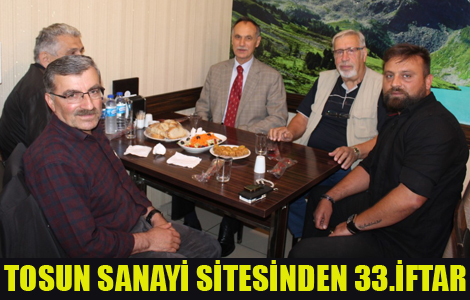 TOSUN SANAY STES ESNAFINA 33.YEMEK