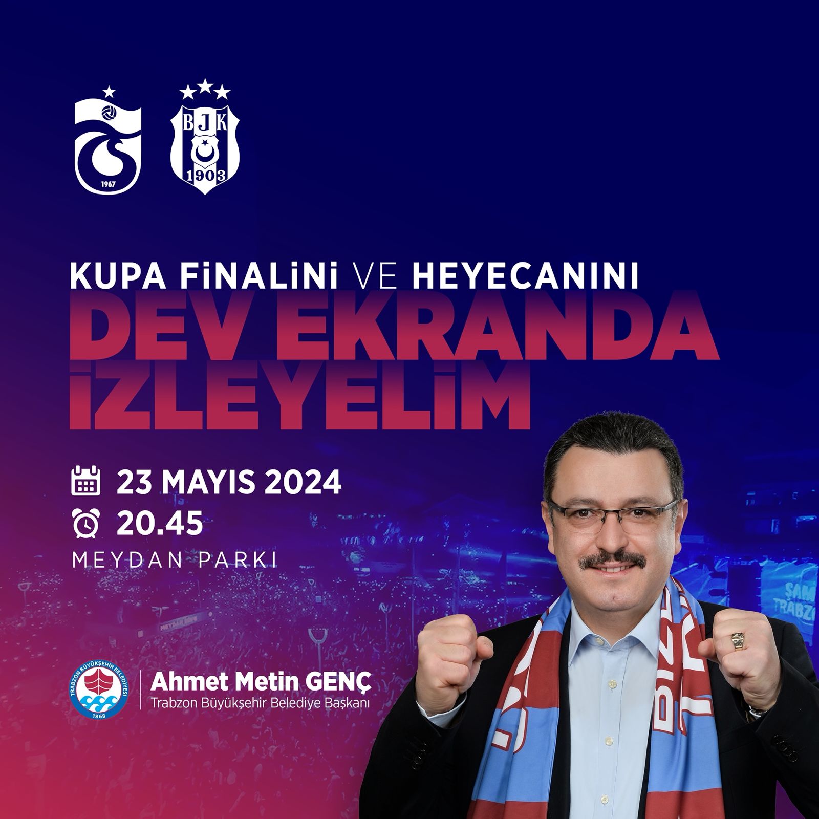 TRABZON BYKEHR BELEDYES MA N DEV EKRAN KURUYOR
