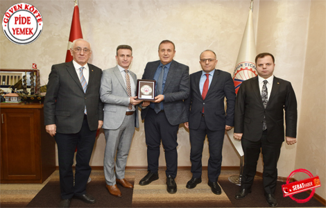 Trabzon Defterdar Ramazan Yaar'dan TTSO'ya ziyaret
