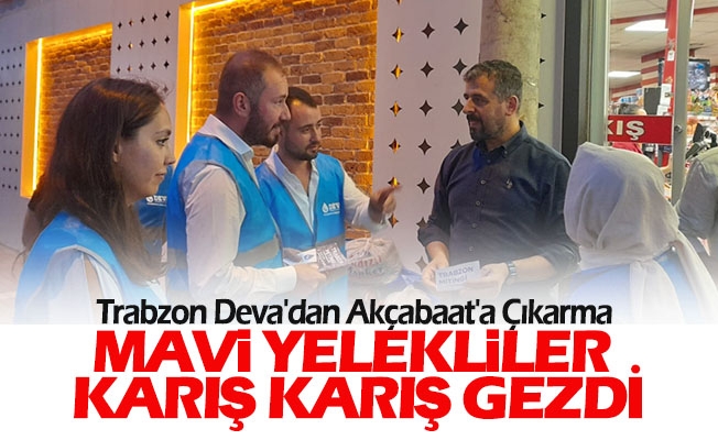 Trabzon Deva'dan Akabaat'a karma