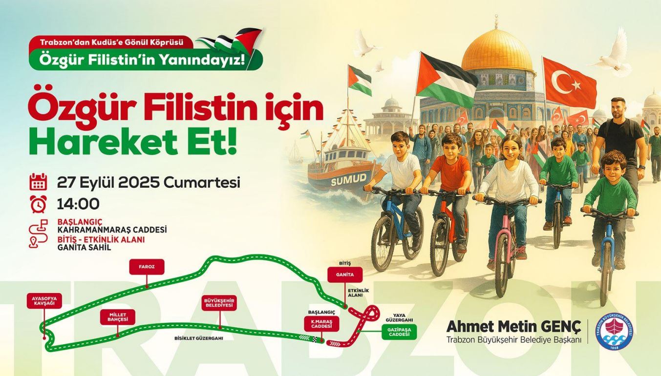 TRABZON GAZZE İÇİN HAREKETE GEÇİYOR