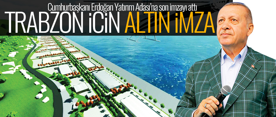 Trabzon için altın imza