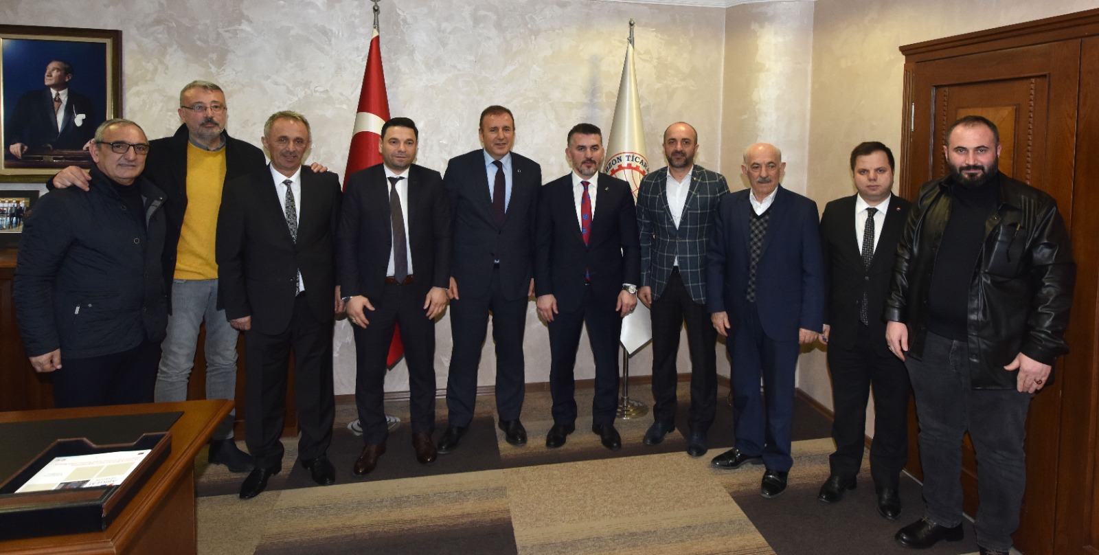 Trabzon milletvekili aday aday ebiden TTSOya ziyaret