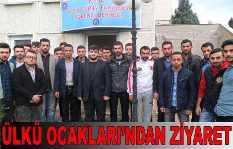 Trabzon MYO Tekilat renci Derneini ziyaret etti
