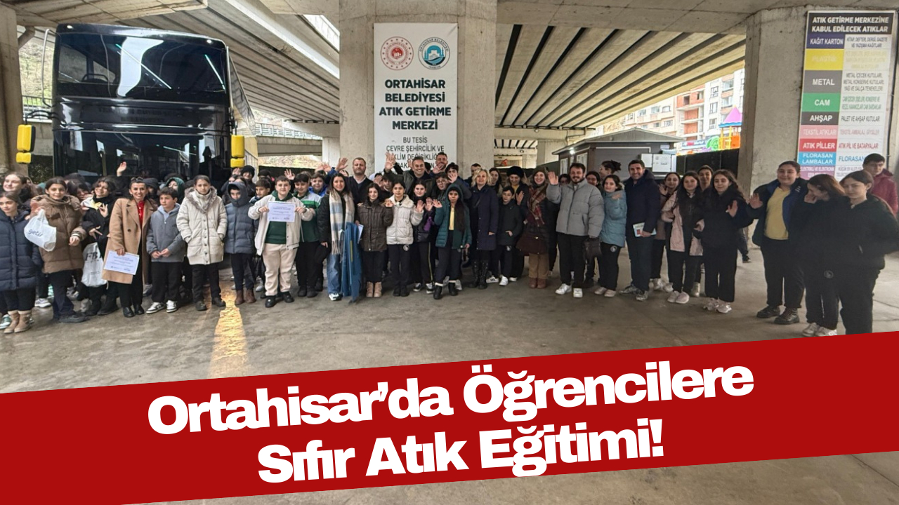 Trabzon Ortahisar Belediyesi, Öğrencilere Çevre Bilinci Kazandırıyor!