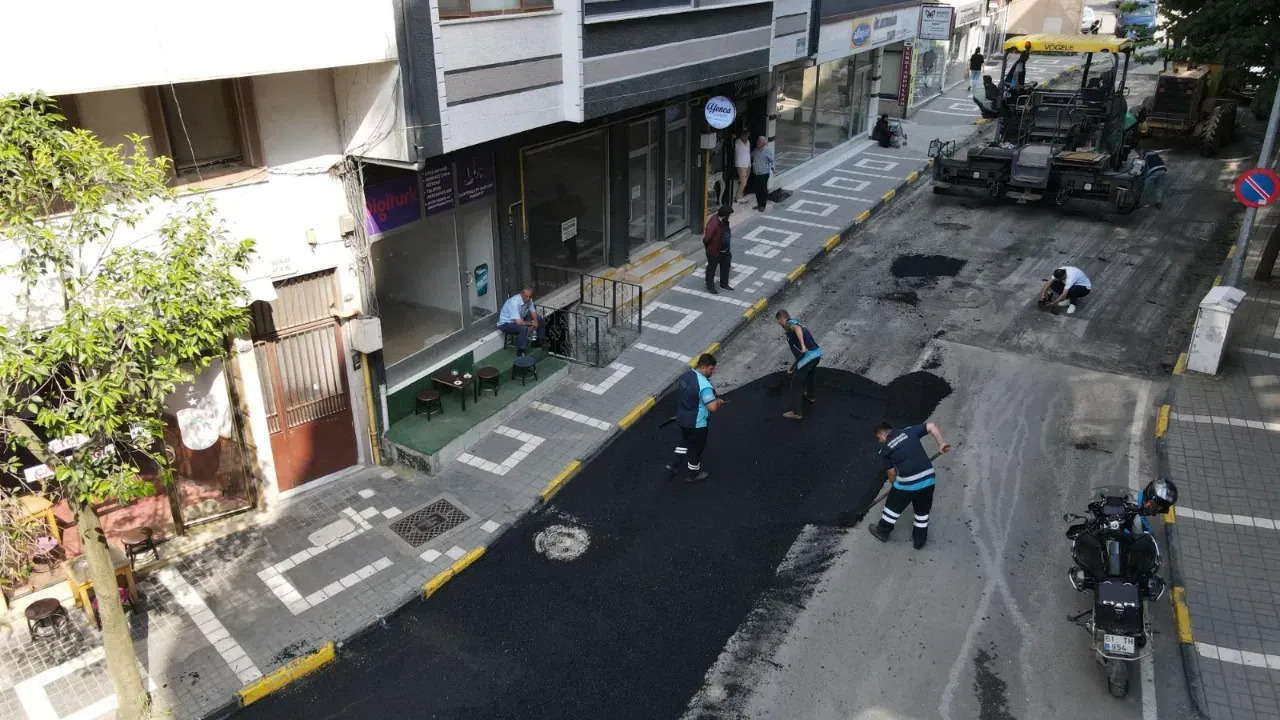 Trabzon Ortahisar'da Yollar İyileştiriliyor