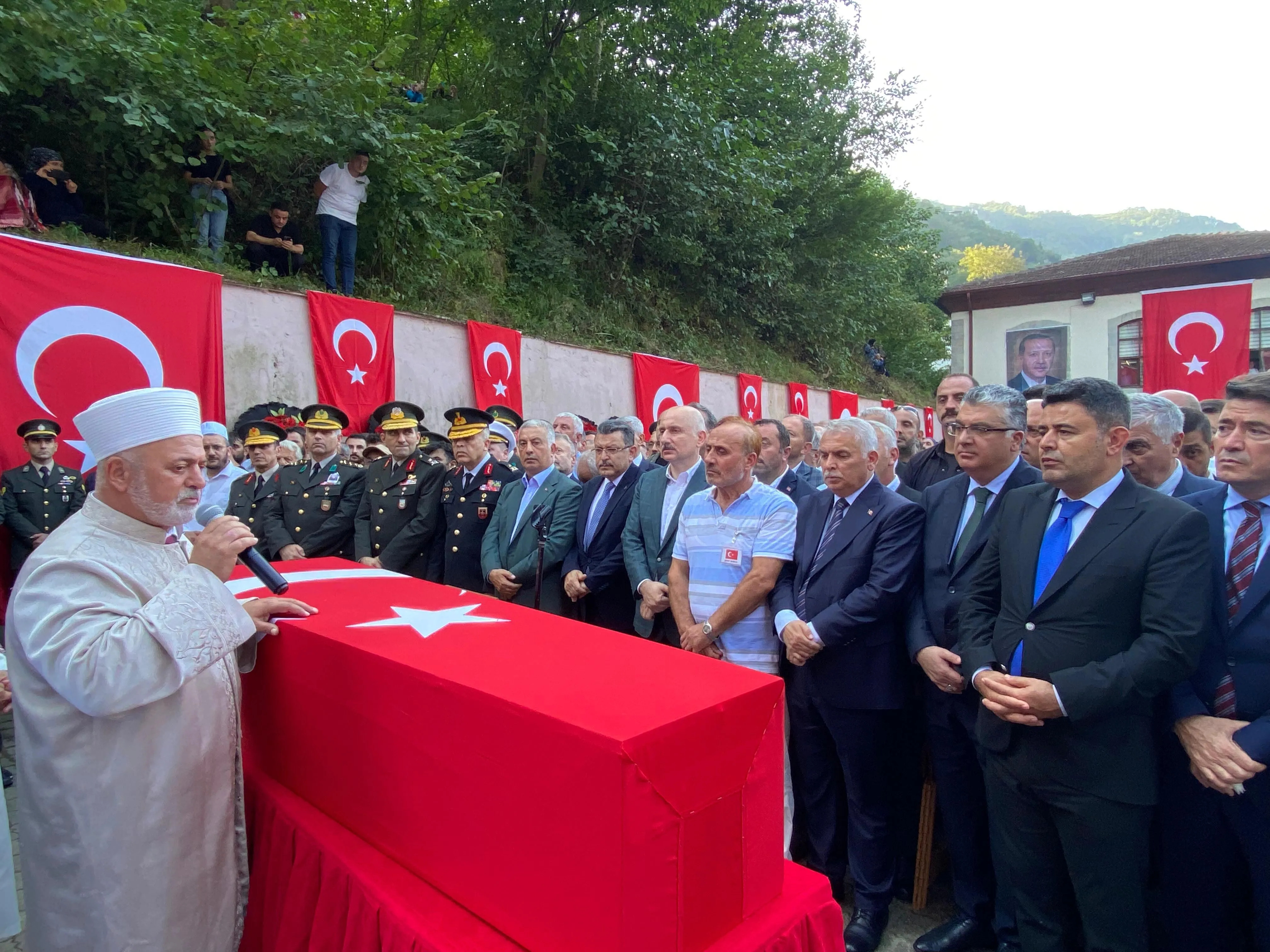 Trabzon ehidini son yolculuuna uurluyor!
