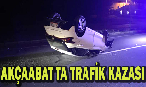 Trabzon’da Korkunç Kaza!