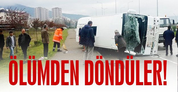 Trabzon'da lmden dndler!
