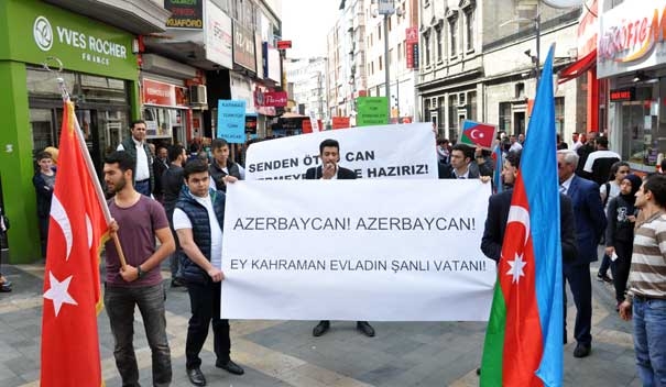 Trabzondan Azerbaycana destek
