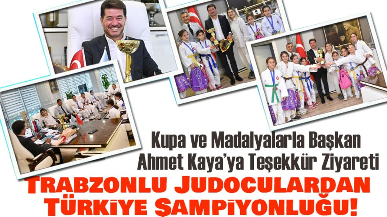 Trabzonlu Judoculardan Türkiye Şampiyonluğu!