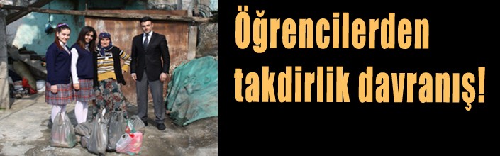Trabzonlu Öğrencilerden Örnek davranış