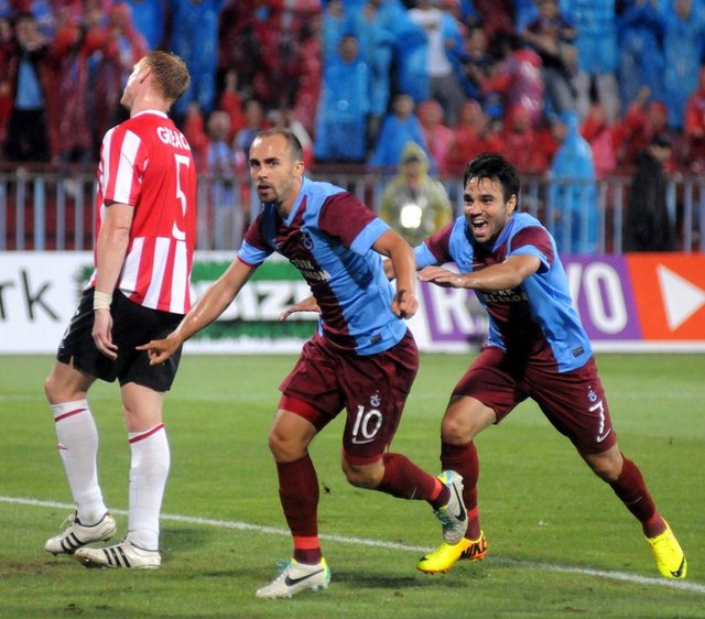 Trabzonspor dört golle kazandı