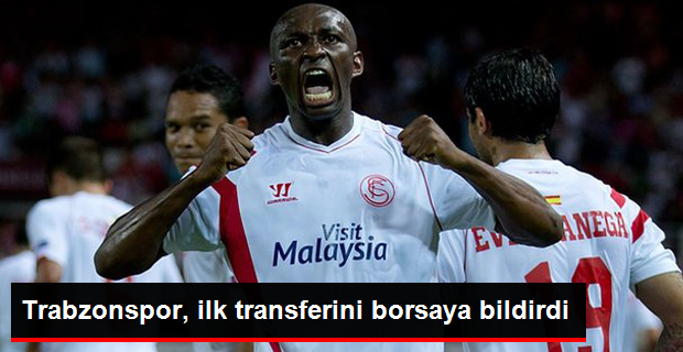 Trabzonspor, Mbia'y Borsaya Bildirdi
