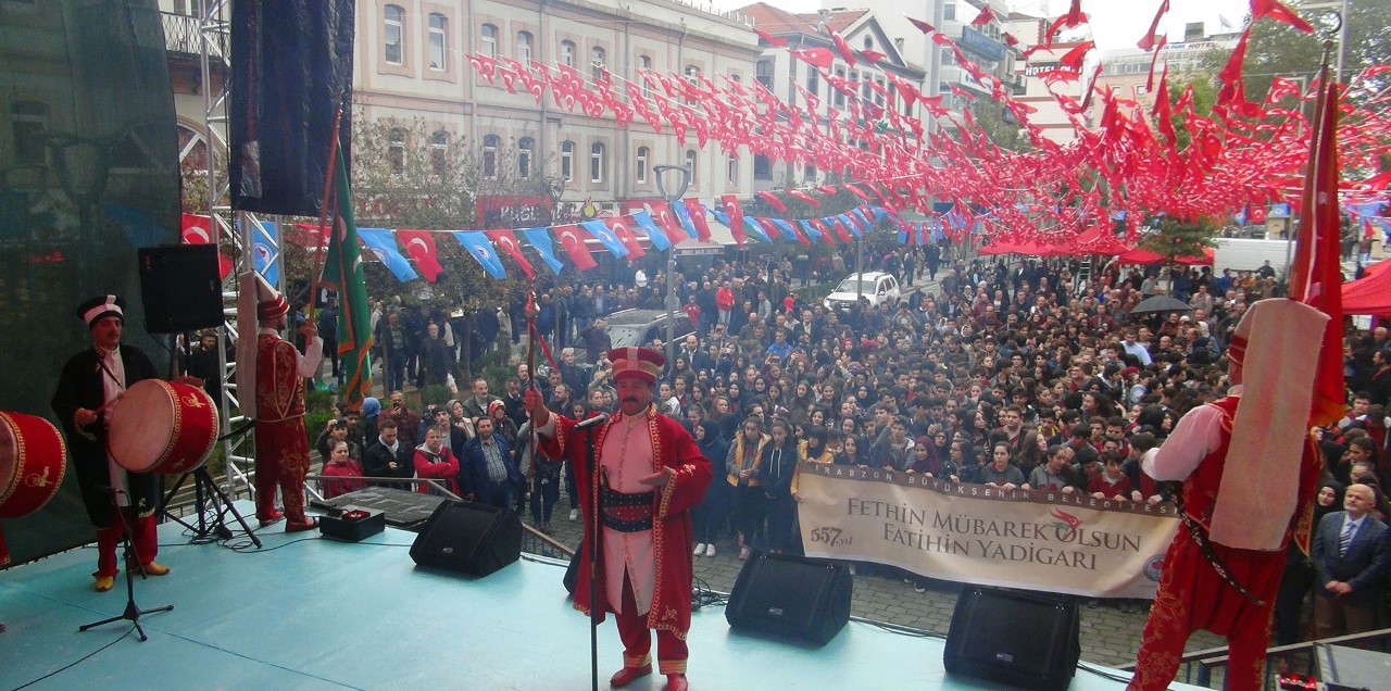 Trabzonun fethi cokuyla kutlanyor

