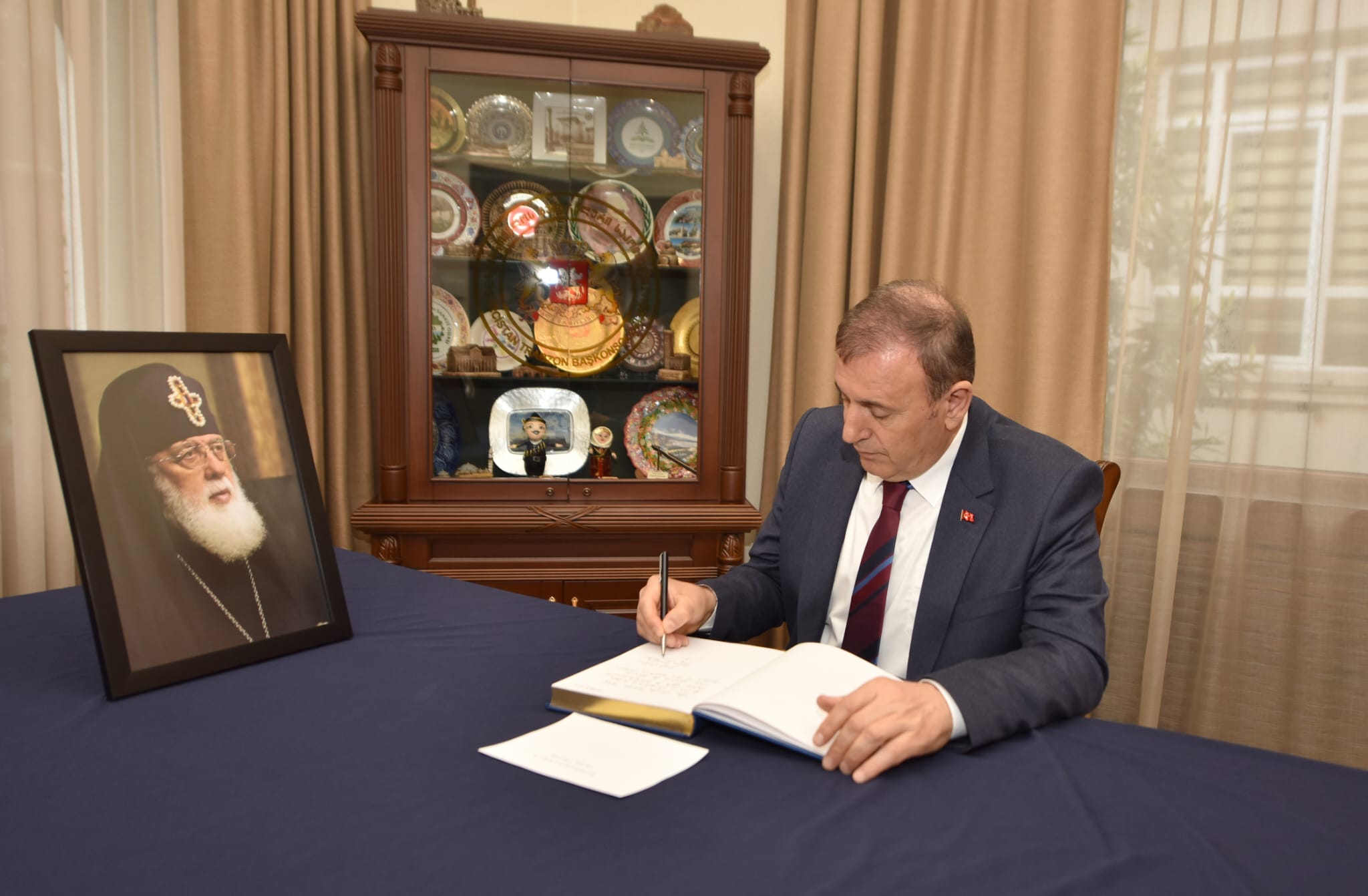 TTSO Ba�kan� �elebi'den G�rcistan Ba�konsoloslu�una taziye ziyareti