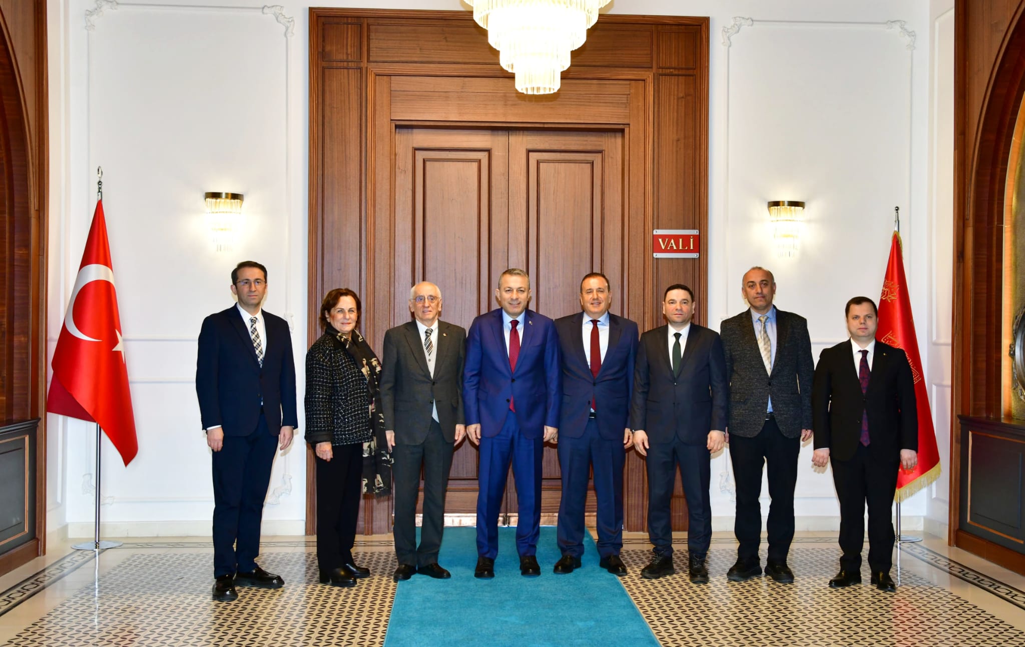 TTSO heyetinden Vali Şahin’e ziyaret