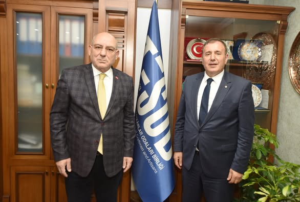 TTSO�dan Ba�kan Kara'ya tebrik ziyareti