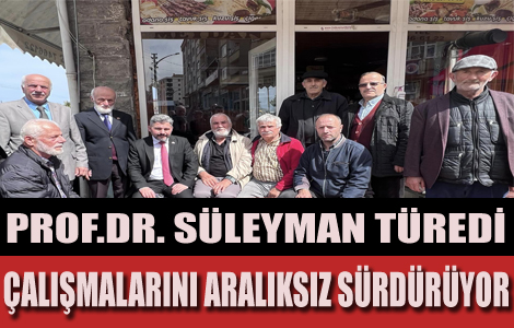 Türedi Çalışmalarını Aralıksız Sürdürüyor