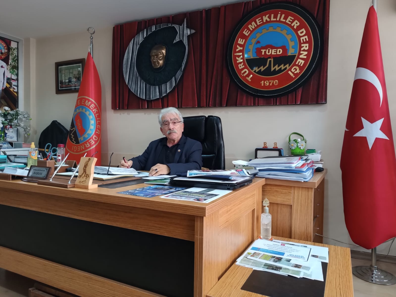 Trkiye Emekliler Dernei Trabzon ube Bakan Burhan Bayraktar'n Basn Aklamas.