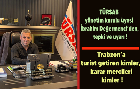 T�RSAB y�netim kurulu �yesi �brahim De�ermenci�den, tepki ve uyar� !

