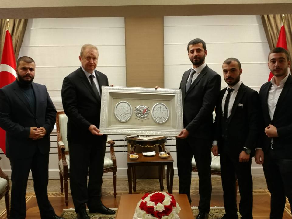 Ülkü Ocaklarından Vali'ye Ziyaret