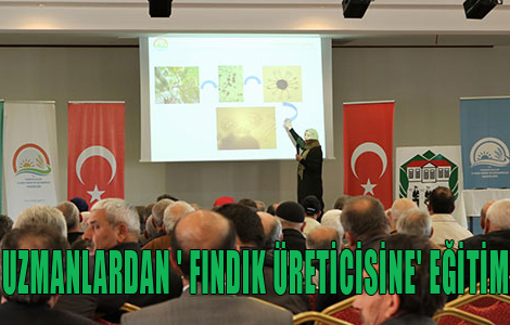 Uzmanlardan' Fndk reticisine'Eitim