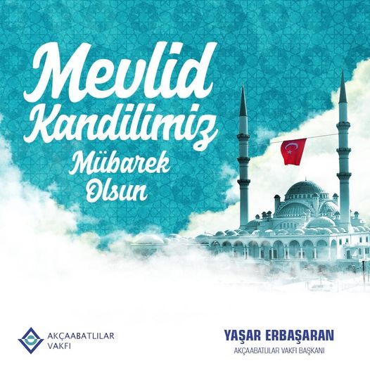 VAKIF BAKANINDAN KANDL MESAJI