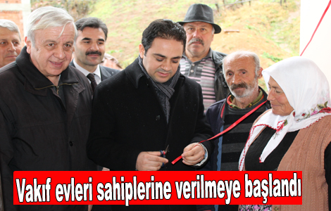 Vakf evleri sahiplerine verilmeye baland
