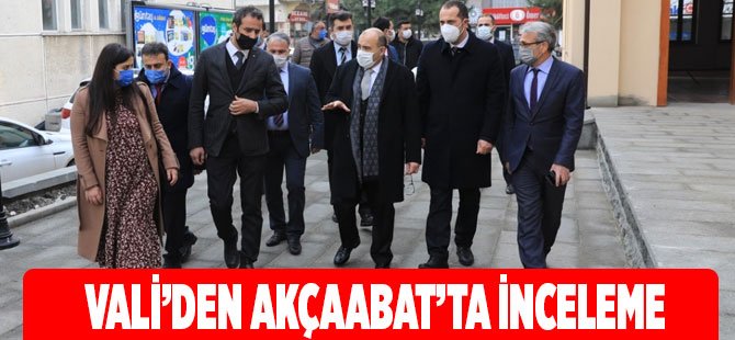Vali Ustaolu Akaabat'ta
