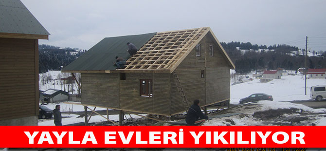 Yayla Evleri Yklyor
