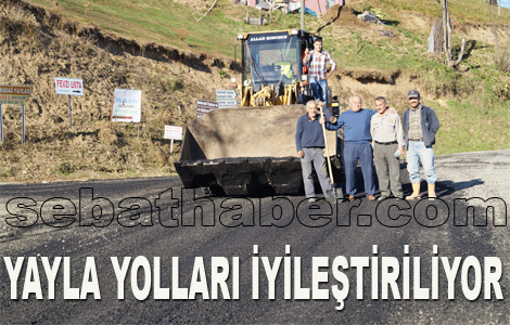 Yayla yolunda iyiletirme

