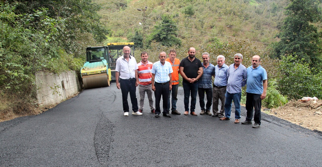 Yaylack-ubuklu Grup Yolu Bykehir Belediyesi tarafndan asfaltland 