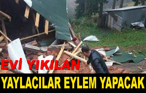 Yaylaclar eylem yapacak

