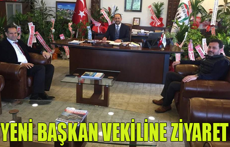 Yeni Bakan Vekiline Ziyaret 