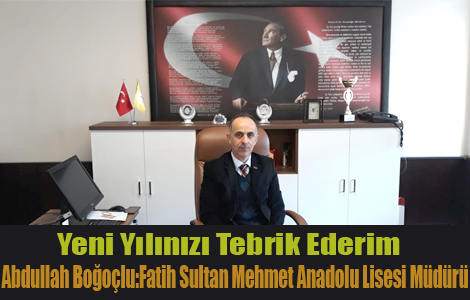 YEN YILINIZI KUTLARIM