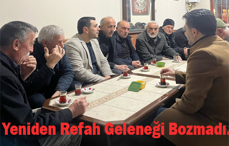 Yeniden Refah Geleneği Bozmadı.